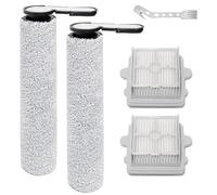 Brosse rotative+filtres Pièces de rechange pour Roborock F25 RT/F25/F25 ACE/F25 LT / F25 ALT/F25 GT/F25 XT/F25 ACE Combo/F25 Combo/F25 BX accessoires aspirateur,2 Brosses à rouleau+2 filtres Hepa