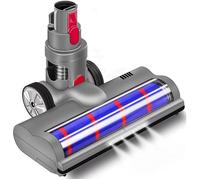 Brosse Rotative Motorisée Électrique Turbo compatible pour Dyson V7 V8 V10 V11 V12 V15 Rouleau Souple pour Parquet Carrelage et Led