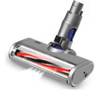 Brosse Rotative Motorisée Électrique Turbo compatible pour Dyson V7 V8 V10V11Dégagement Rapide avec Rouleau à Poils avec Lumière LED