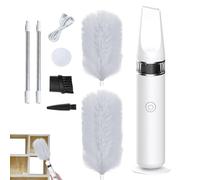 Brosse rotative motorisée - élégante de qualité supérieure, polyvalente | Petits plumeaux de nettoyage, accessoires automatiques pour la maison et le bureau | Utilisation polyvalente en extérieur et
