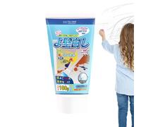 Brosse rotative pour réparation murale blanche - Détachant mural avec brosse | Pâte de réparation murale avec pinceau à rouleau blanc, pinceau pour patchs muraux pour réparation peinture murale
