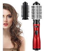 Brosse Rotative Pour Sèche-cheveux À Air Chaud, Brosses À Cheveux, Salon Brosse Cheveux Brushing, Ensemble De Coiffure Multifonctionnel Avec 2 Têtes De Brosse Pour Cheveux Épais, Brosse Soufflante