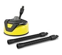 Kärcher Nettoyeur de surfaces T-Racer T 5 (protection contre les éclaboussures, pour les grandes surfaces, deux buses à jet plat, poignée pour un travail vertical), noir-jaune