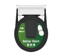 Brosse roulante de réparation murale, petit rouleau détachant mural, 11,4 x 8,9 cm, distribue de patching, rouleau de peinture au latex, rouleau blanc, outil de , compact et léger pour plus de