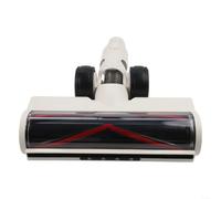 Brosse rouleau d'aspirateur pour Dreame R10 R20 R30 pour T10 pour T20, brosse à moquette avec brosse de sol en velours doux, pour le nettoyage du bois dur et du carrelage (blanc)