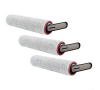 Brosse rouleau de rechange en microfibre compatible avec les aspirateurs Dreame T40, T40 Pro Plus, T40 Max et T50 Mix pour bois dur, carrelage, sols stratifiés, marbre, facile à installer