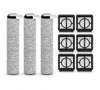 Brosse rouleau de rechange et filtre compatible avec Xiaomi Truclean W20 | Convient pour W20, 2C, 4C et 2 Lite. Lavable et réutilisable pour une filtration et un nettoyage efficaces.