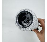 Brosse rouleau de rechange pour aspirateur BOBOT Intense 232, design en plastique et fibre pour un nettoyage complet des sols et parquets