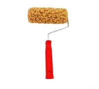Brosse rouleau éponge imitation algues avec noyau en acier inoxydable et poignée antidérapante, conçue pour créer des murs texturés détaillés et cohérents (M90B)