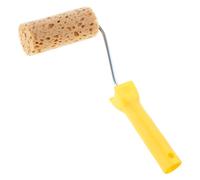 Brosse rouleau éponge pratique d'algues 4/6 pouces motif artistique décoration de la maison diamètre 4,8 cm outils de peinture texture motif peinture outil rouleau pinceau ornement avec poignée pour