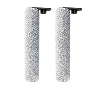 Brosse rouleau pour aspirateur sans fil humide et sec ED12 Pro, poils en plastique et en fibre pour une collecte efficace de la saleté et des débris (lot de 2)