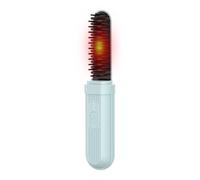 Brosse sans fil de cheveux sans fil - pinceau de lissage chauffé | Brosse de redressement | Lisure de cheveux sans fil sûr | Brosse de lisseur 3 Température réglable | Redressant un peigne pour les vo