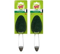 Brosse Scotch-Brite Dishwand très résistante avec réservoir pour Liquide, 1 pièce par Emballage (Lot de 2)