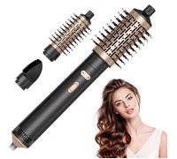 Brosse Sèche-Cheveux Chauffante Rotative - Avec 3 Têtes Amovibles - 3 Températures et 2 Vitesses - Pour Boucler o BROSSE SOUFFLANTE
