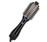 Brosse sèche-cheveux PARWIN PRO BEAUTY 58 mm, Brosse soufflante peigne multifonction pour sécher, lisser, donner du volume et coiffer, soin ionique