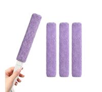 Brosse Serpentin - Bâtonnets Microfibre Dépoussiérage Interstices,Brosse de nettoyage pour serpentin | Pour Le Nettoyage De Condenseur, Gaine, Saleté, Poussière, Graisse, Huile, Réfrigérateur, Apparei