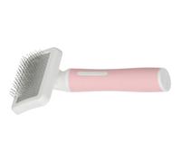 Zolux – Brosse slicker pour chat Anah – Manche ergonomique – Rose Taille S