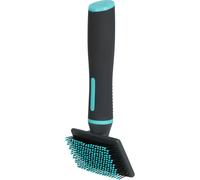 Zolux Brosse Slicker ANAH ZO-470803 à picot doux Taille S 6,2 x 5 x 17,3 cm pour chiens