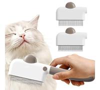 Brosse Slicker Pour Animaux Avec 3 Têtes De Rechange