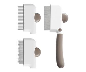 Brosse Slicker Pour Animaux | Toilettage Doux Chiot,Peigne Anti-Poux Pour Chiots,Pour Parents D'Animaux, Amoureux Des Bêtes, Toiletteurs, Routine Quotidienne, Maison, Salon, Chambre, Séjour, Apparteme