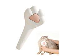Brosse slicker pour chat Peigne pour chaton en forme de patte | Peigne anti-poils de chat pour parents d'animaux, amoureux des animaux, toiletteurs, et visites chez