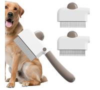 Brosse Slicker Pour Chats Avec 3 Têtes De Rechange