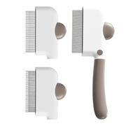 Brosse Slicker Pour Chats Avec 3 Têtes De Rechange