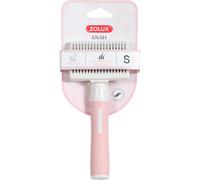 Zolux Brosse Slicker rétractable – Taille S 7,5×5×17,5 cm – Gamme ANAH pour chat