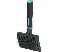 Zolux Brosse Slicker ANAH – Taille L, rétractable, aiguilles extensibles – Noir