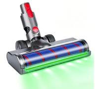Brosse Soft Roller de Rechange Compatible avec Dyson Gen5 Detect, Brosse à Changement Rapide pour Sols Durs avec Voyant vert de Détection de Poussière,Suceur Motorisé pour Parquets et Carrelages.