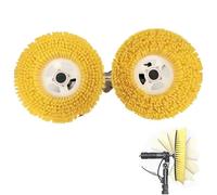 Brosse Solaire à Double TêTe 32*2Cm, Brosse En Fibre PhotovoltaïQue Haute Densité, Aucune Perte De Peluches/Aucun Dommage Aux Panneaux PhotovoltaïQues, Accessoires De Brosse De Nettoyage Solaire