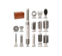 Cecotec Brosse soufflante CeramicCare 14in1 AirGlam – 14 têtes, 1400 W, 3 températures – Champagne