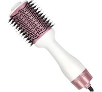 Brosse Soufflante 2-en-1 | Brosse Seche Cheveux 1200W avec Ions Négatifs | Brosses Electriques Soufflantes Professionnelle pour