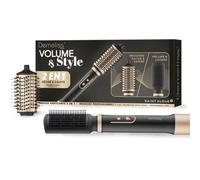Brosse soufflante 2-en-1 Saint Algue Demeliss Volume & Style 1000 W Noir Doré