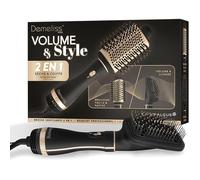 - Brosse Soufflante 2 en 1 VOLUME &amp STYLE - Sèche &amp Coiffe Tous Types de Cheveux - 2 Volume & Style BROSSE SOUFFLANTE