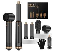 Brosse Soufflante 5 en 1 Airbrush 5 en 1, Seche Cheveux 5 en 1 Air Styler 5 en 1 Avec Seche Cheveux Boucleur, Seche Cheveux Brosse, Brosse Souflante, Sèche Cheveux, Air Brush 5 en 1