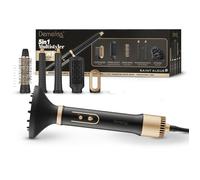 Brosse soufflante 5-en-1 - SAINT ALGUE - Demeliss - 1000 W - 3 températures - Noir / Or