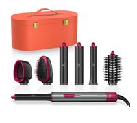 Brosse Soufflante 7 en 1, Cweixi Seche Cheveux 1700W, Air Styler, Boucleur | Coanda 30/40 mm, Séchage Rapide, Effet Salon, Volume & Lissage, 600M d’Ions Négatifs, Sans Chaleur Extrême, Étui en Cuir
