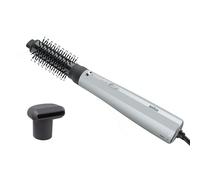 Brosse Soufflante Braun AS2.21, Avec Brosse Thermique Pour Mise en Forme et Embout de Séchage, Moteur 800W Avec 2 Température/Vitesse plus Air Froid, Technologie IONTEC, Finition Gris Satiné, BRAS221E