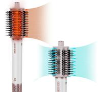 Brosse Soufflante Brushing, 4-En-1 Brosse Ronde Soufflante Brushing Lonique Haute Vitesse, 110,000 Rpm,Brosse Ronde Séchage Rapide, Ébouriffage, Lissage,Seche Cheveux Brosse[Sal1321]