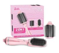 Brosse soufflante - DEMELISS - Volume & Style - Barbie Edition - 1200 W - 3 températures - Rose