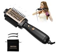 Brosse Soufflante & Lissante 3-en-1 avec Ionique - 3 Modes (37°C à 200°C), Régulation Intelligente de Température pour Séchage, Lissage & Volume