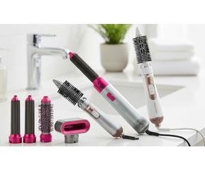 Brosse soufflante ou lisseur à air chaud Proficare : Brosse soufflante / Marron