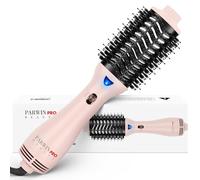 Brosse soufflante ovale - PARWIN PRO BEAUTY brosse séchante et coiffante - Brosse ronde chauffante pour sécher, lisser et donner du volume Rose