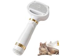 Brosse Soufflante Pour Chien Outil De Toilettage Multifonction Pour Chien | Brosse Séchante Toilettage Température Réglable Pour Maison, Appartement, , Douche, Bain