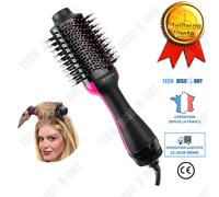 brosse soufflante ronde seche cheveux brushing 2 en 1 professionnel homme demelante bouclés afro enfant voyage lisseur peigne femme