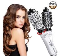 Brosse Soufflante Rotative, 3 In 1 Hair Dryer Brush, Brosse Coiffante, Multi-Fonction Brosse Chauffante Et Brosse Air Chaud Portable