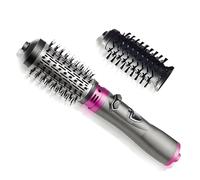 Brosse Soufflante Rotative, Brosse Tournante Chauffante pour Cheveux, Thermal Brush à Ions Négatifs avec 2 Brosses Interchangeables, Brush Lissante à Air Chaud pour Cheveux Secs, Bouclés, Lissés