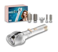 Brosse Soufflante Rotative Care 6in1 Gyro. Sèche cheveux 1100W, Gyroscope Rotatif, 6 Têtes Interchangeables, Tête De Bouclage,Câble