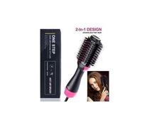 Brosse soufflante rotative, sèche-cheveux brosse à cheveux fer à friser défrisant bigoudi et styler brosse à cheveux à ions négatifs